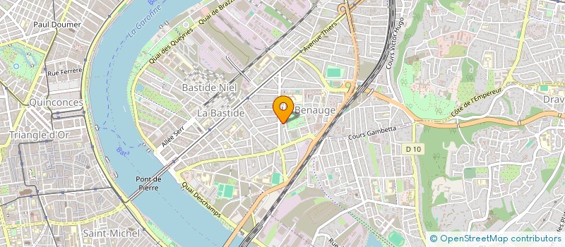 localisation de l'entreprise SARL ADS à BORDEAUX