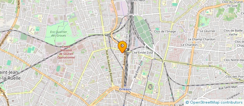 localisation de l'entreprise SARL ADS-COM à ORLEANS