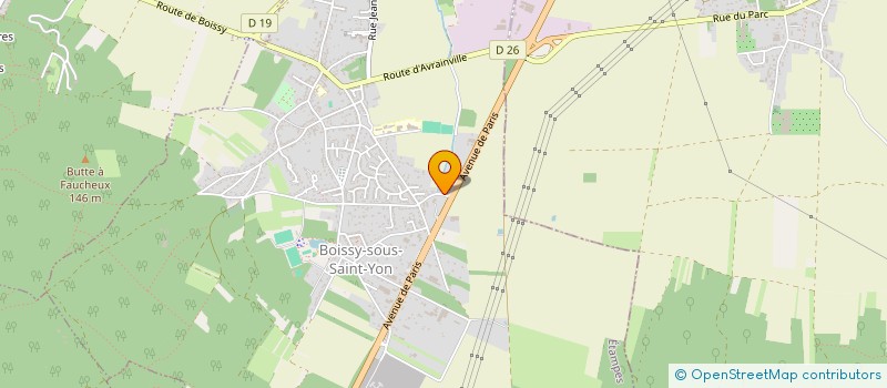 localisation de l'entreprise SARL AEG EXPANSION à BOISSY-SOUS-SAINT-YON