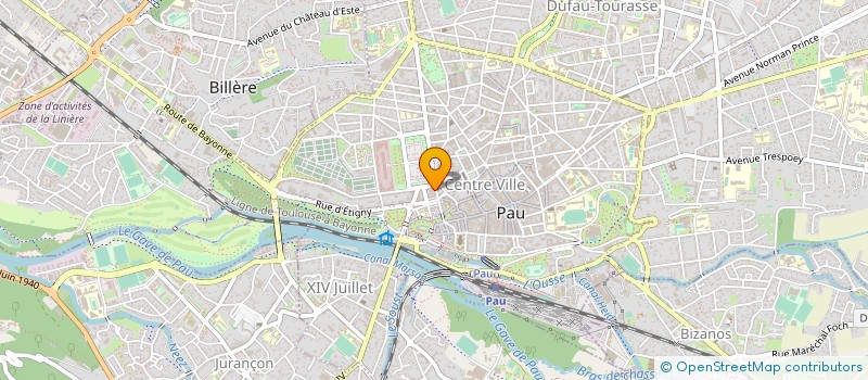 localisation de l'entreprise SARL AEGERTER à PAU
