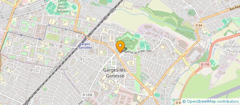 localisation de l'entreprise SARL AEJTP  VILLEPINTE