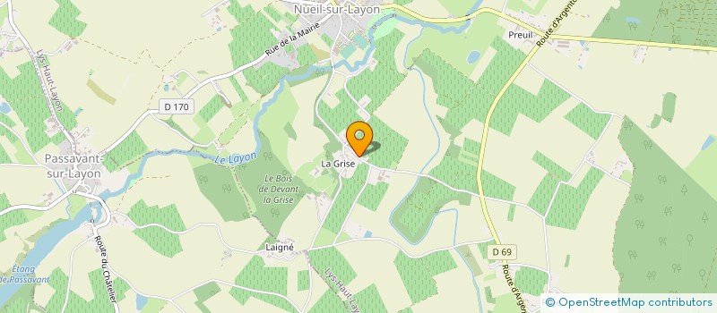 localisation de l'entreprise SARL AEP VITI à LYS-HAUT-LAYON