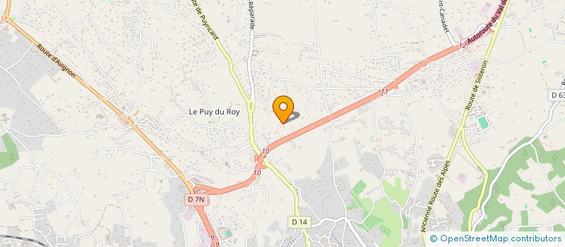 localisation de l'entreprise SARL AEROTOR  AIX EN PROVENCE