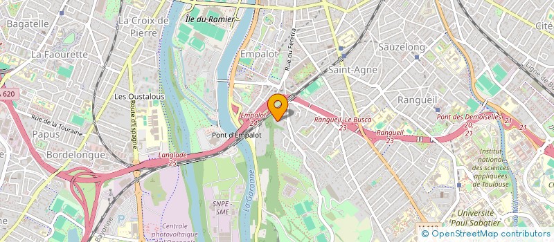 localisation de l'entreprise SARL AES SYSTEMES SOLAIRES à TOULOUSE