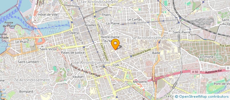 localisation de l'entreprise SARL AESON à MARSEILLE