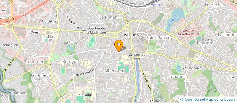 localisation de l'entreprise SARL AETA  VANNES