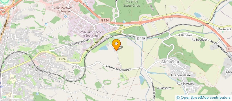 localisation de l'entreprise SARL AF CORREIA  AUCH