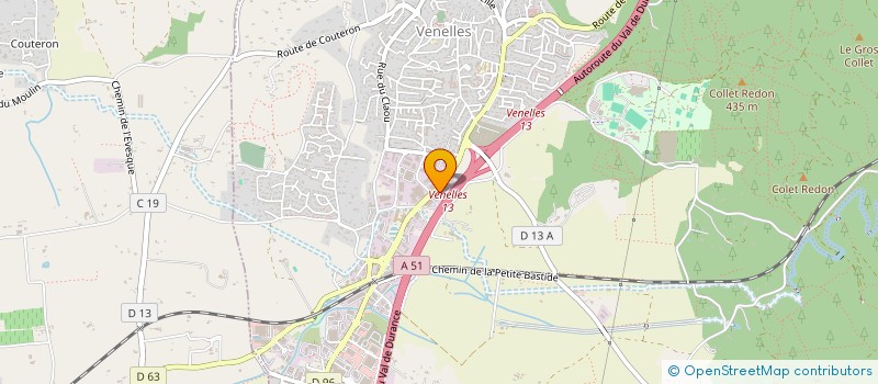 localisation de l'entreprise SARL AFA  VENELLES