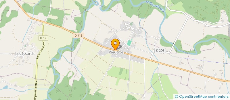 localisation de l'entreprise SARL AFFICHAGE MOBILE ARIEGEOIS à RIEUCROS