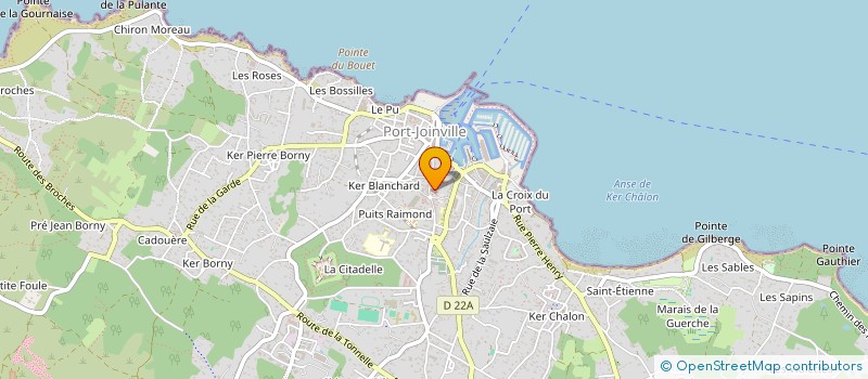 localisation de l'entreprise SARL AFFINITES'DIV  L'ILE-D'YEU