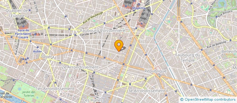 localisation de l'entreprise SARL AFG  PARIS