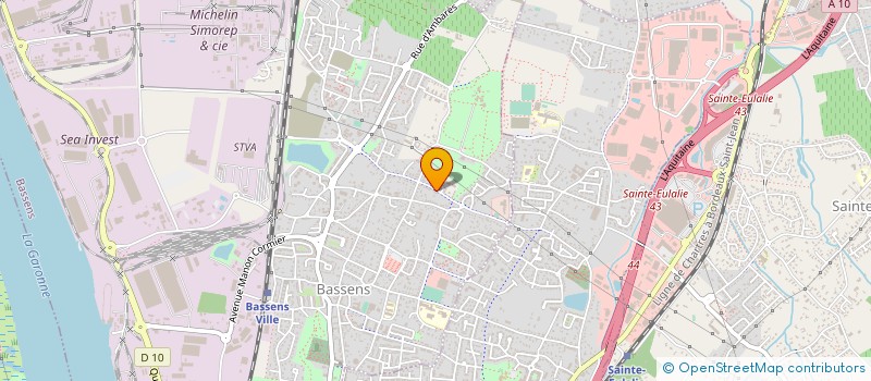 localisation de l'entreprise SARL AFONSO POLONIO  BASSENS