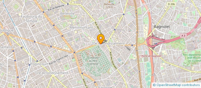 localisation de l'entreprise SARL AFOOD à PARIS