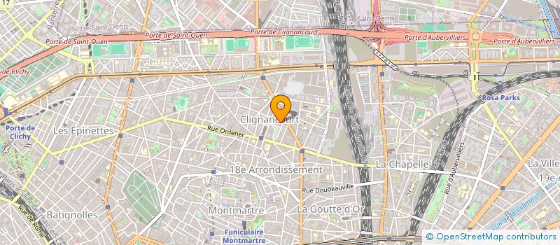 localisation de l'entreprise SARL AFROVISION  PARIS