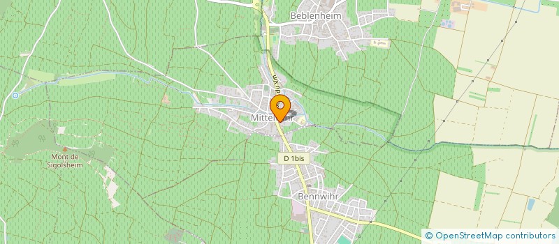 localisation de l'entreprise SARL AG DIFFUSION  MITTELWIHR