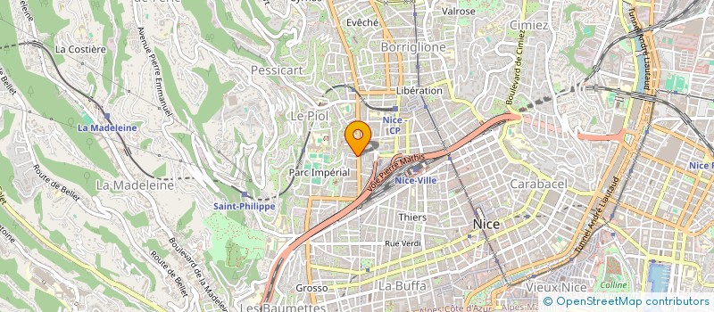 localisation de l'entreprise SARL AG-FOR MENUISERIE à NICE