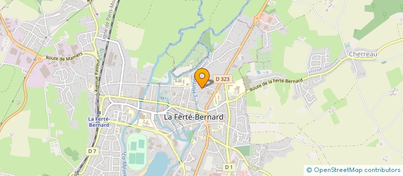 localisation de l'entreprise SARL AG HORSE JUMP à LA FERTE-BERNARD