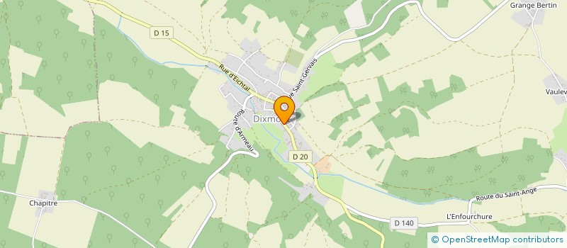 localisation de l'entreprise SARL AG PAYSAGE ELAGAGE  DIXMONT