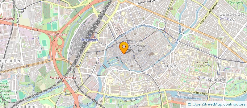 localisation de l'entreprise SARL AGAPANTHE à STRASBOURG