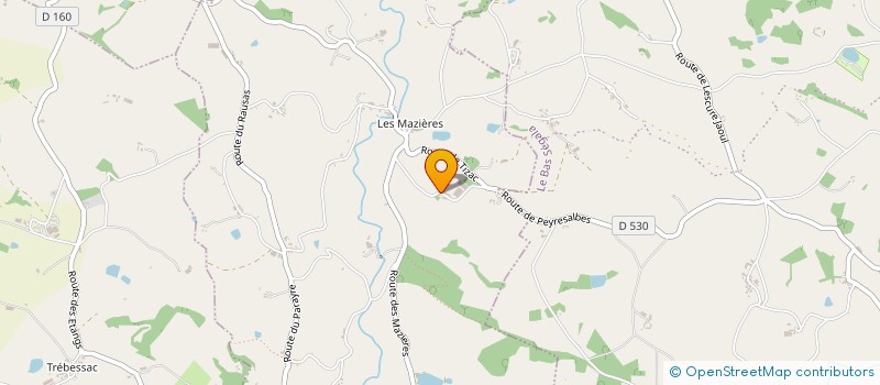 localisation de l'entreprise SARL AGASSACS V.F.  LUNAC