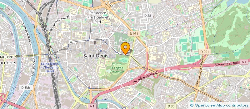 localisation de l'entreprise SARL AGB à SAINT-DENIS