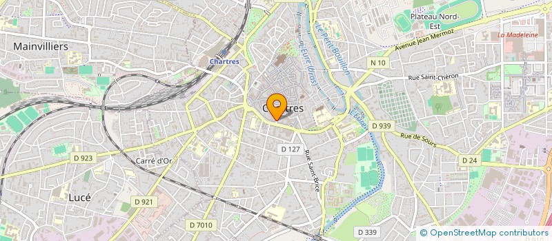 localisation de l'entreprise SARL AGCE IMMOBILIERE PHILIPPE BUISSON à CHARTRES