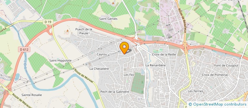 localisation de l'entreprise SARL AGDE DRIVE à BEZIERS