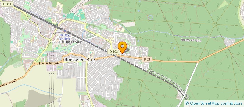 localisation de l'entreprise SARL AGDM à ROISSY-EN-BRIE