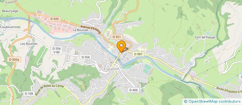 localisation de l'entreprise SARL AGEC à ESPALION