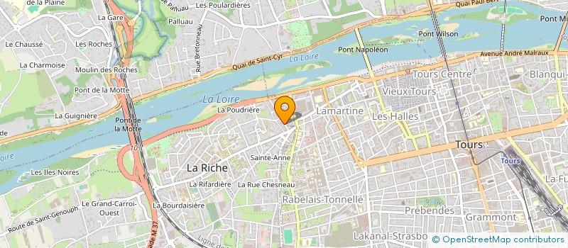 localisation de l'entreprise SARL AGECI à TOURS