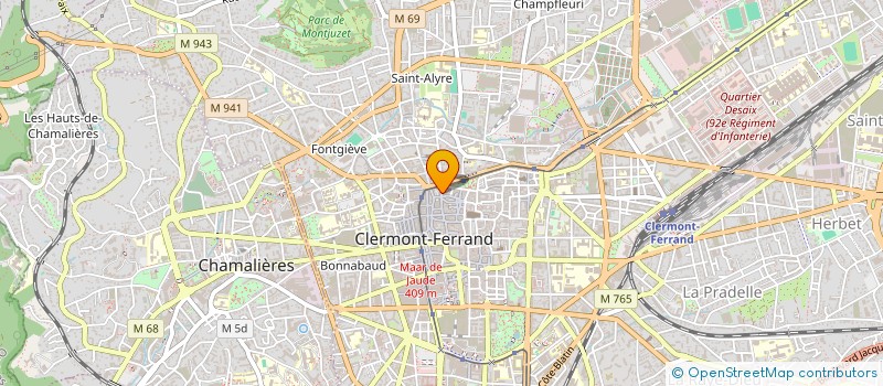 localisation de l'entreprise SARL AGENA DEMENAGEMENTS  CLERMONT-FERRAND