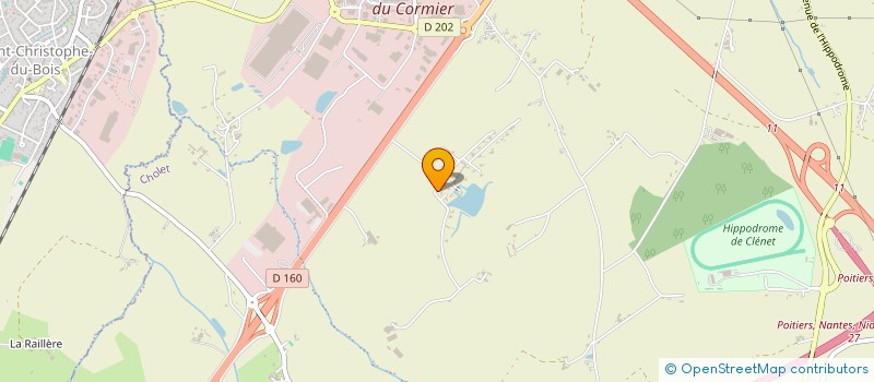 localisation de l'entreprise SARL AGENCE 2 COM à CHOLET