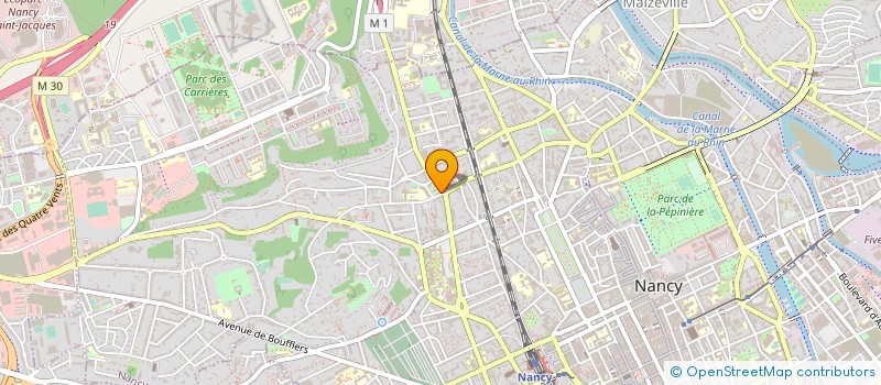 localisation de l'entreprise SARL AGENCE BROCARD à NANCY