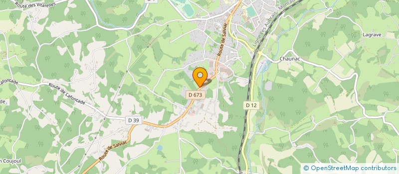 localisation de l'entreprise SARL AGENCE DE GEOMETRES-EXPERTS FONCIERS AMENAGEURS URBAINS ET RURAUX  GOURDON