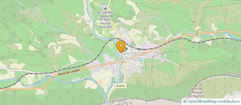 localisation de l'entreprise SARL AGENCE DE GESTION MULTI MEDIAS à SAINT-PAUL-DE-FENOUILLET