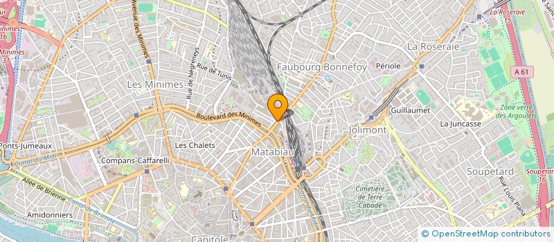 localisation de l'entreprise SARL AGENCE DE SECURITE PRIVEE ET D'INTERVENTION (ASPI) à TOULOUSE