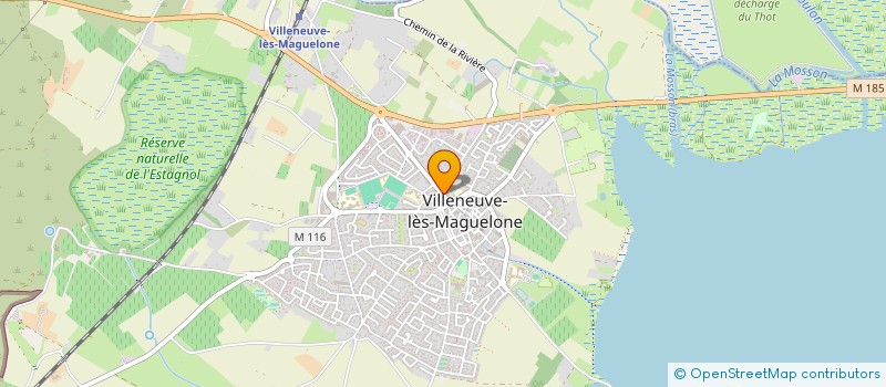 localisation de l'entreprise SARL AGENCE DE VILLENEUVE à VILLENEUVE-LES-MAGUELONE