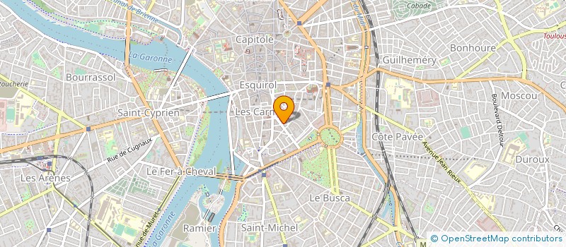 localisation de l'entreprise SARL AGENCE DES CAPITOULS  TOULOUSE