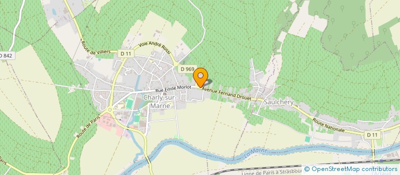 localisation de l'entreprise SARL AGENCE DES VIGNES à CHARLY-SUR-MARNE