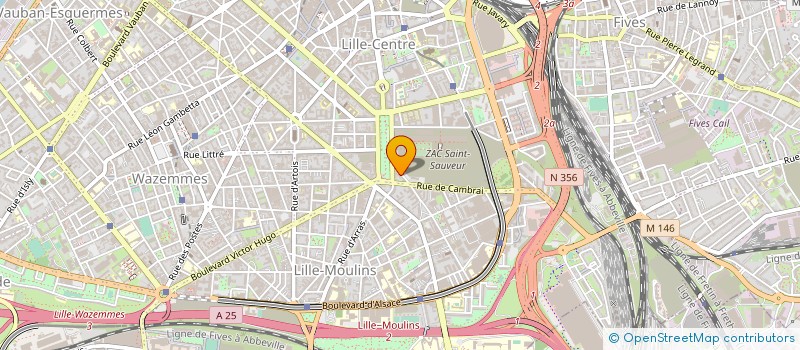 localisation de l'entreprise SARL AGENCE GUERARD DISTRIBUTION à LILLE