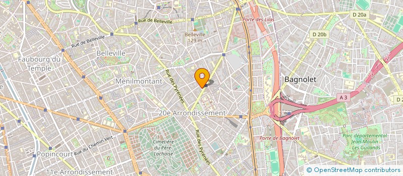 localisation de l'entreprise SARL AGENCE PARIS LOGIS  PARIS