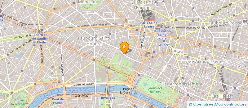 localisation de l'entreprise SARL AGENCE PENIEL  PARIS