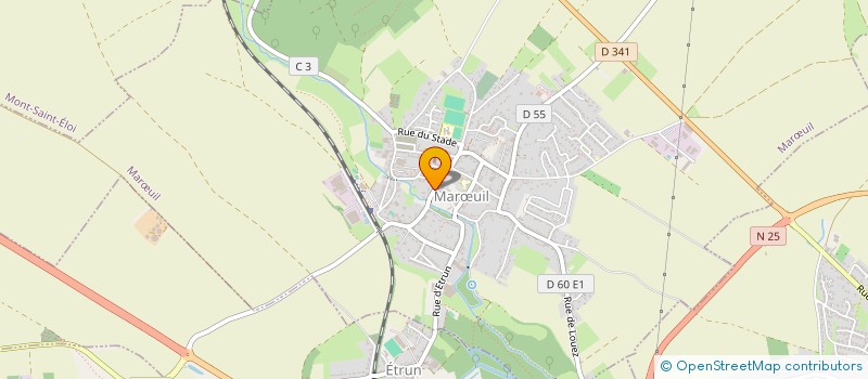 localisation de l'entreprise SARL AGENCE PREVENTION ET SECURITE DE L ARTOIS  MARUIL