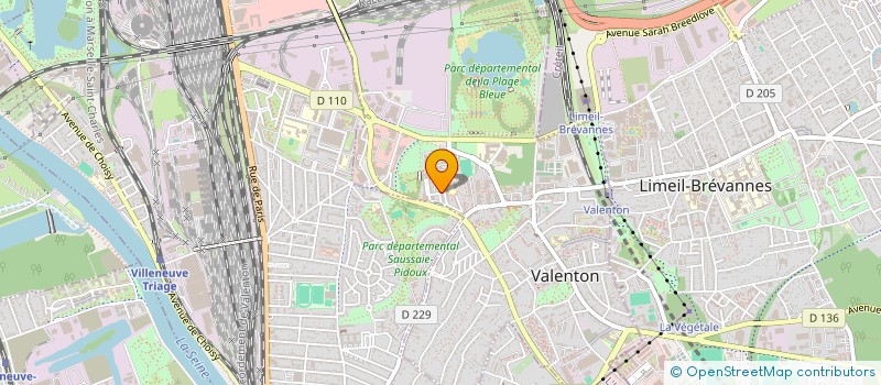 localisation de l'entreprise SARL AGENCE SECURITE PRIVEE  VALENTON