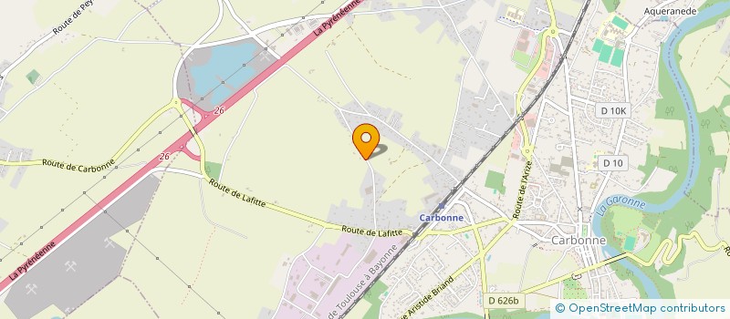 localisation de l'entreprise SARL AGENCEMENT MOBILIER PALACIOS  CARBONNE