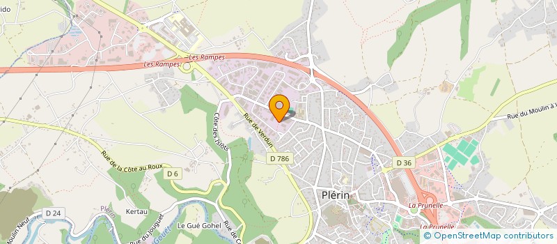 localisation de l'entreprise SARL AGENCEMENT PLERINAIS à PLERIN