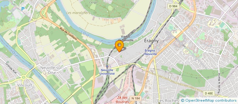 localisation de l'entreprise SARL AGENCEMENT RENOVATION MACONNERIE  ERAGNY