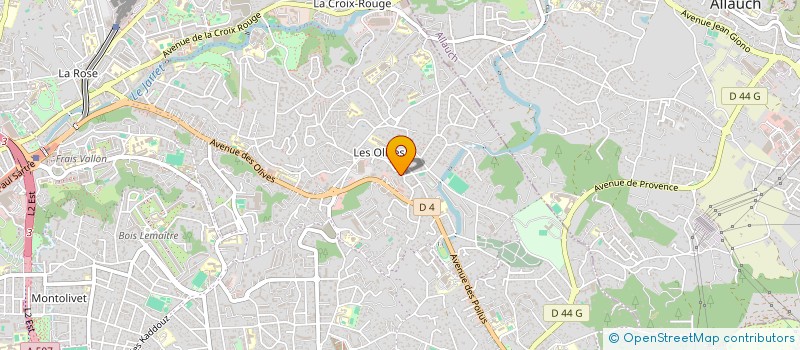 localisation de l'entreprise SARL AGENCES DES COLLINES à MARSEILLE