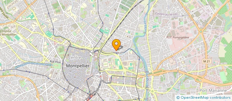 localisation de l'entreprise SARL AGENCIMO à MONTPELLIER