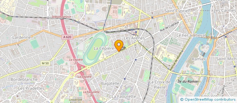 localisation de l'entreprise SARL AGERAX  TOULOUSE